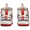 Anta Arknights X  Non-Slip Shock Absorbing Wear-Resistant High-Top Sneakers Women Sneakers White Red 422320801-1
