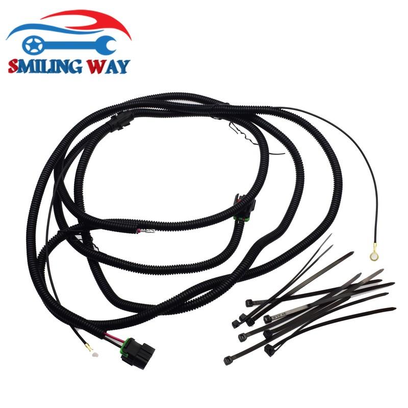 Fog Light Wiring Harness Connector Plug Wire Cable For Cadillac Escalade GMC Chevrolet Silverado Suburban Sierra Tahoe Yukon