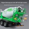 1/32 Scale Electric Concrete Mixer Truck Model Alloy Die Casting Can Model Real Work Children Toy Car Boy Gift