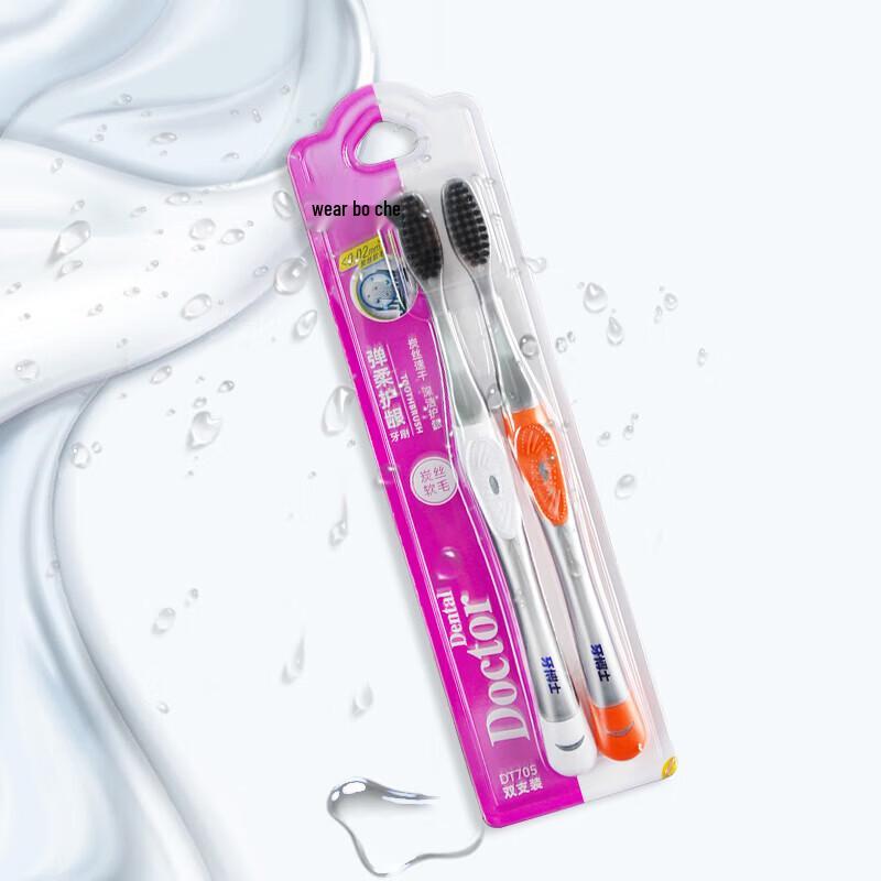 Dr. Tooth Elastic Soft Gum Protection Toothbrush, 6-Pack