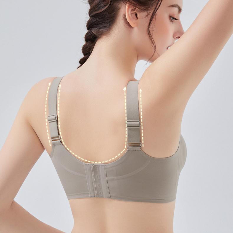Breathable Seamless Bra for Women Soft Support Adjustable Breasts Comfortable Bra Plus Size Bra