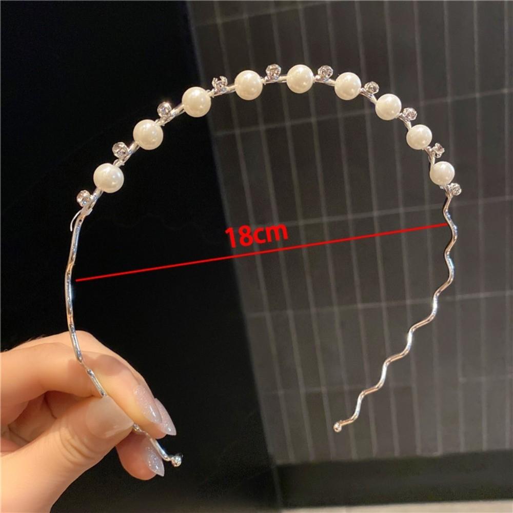 Sweet Hair Band Pearl Hair Hoop Headwear Headband  Hair Accessories