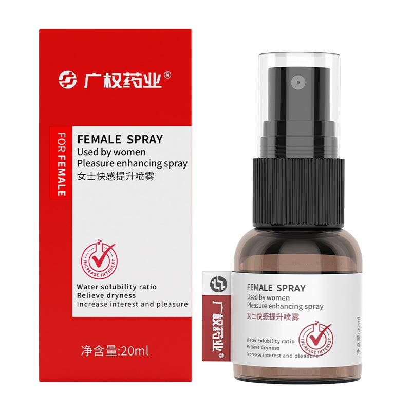 Nytelsesfremmende spray Orgasmefremmende spray for kvinner