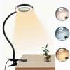LED USB 5x Enlargement Table Lamp Clamp, 48 LED Table Lamp 3 Color Mode 10 Brightness, 360 ° Flexible Gooseeck Clamp Clamp Lamp Bed Title Ey