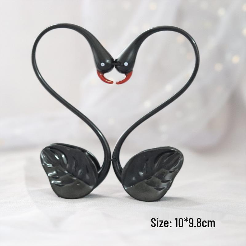 Angel Wing Feather Cake Toppers with Wire Heart String Lights