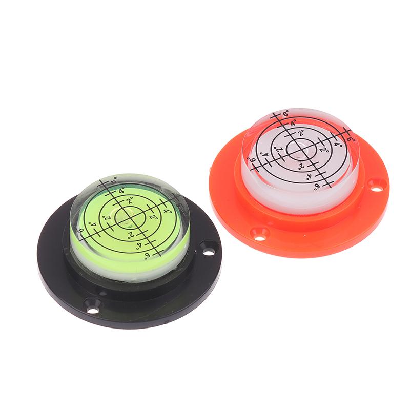 50*9/12/17Mm Round Horizontal Bubble Level High Precision Bubble Level Bulls Eye Horizontal Spirit Level For Desktop Wooden