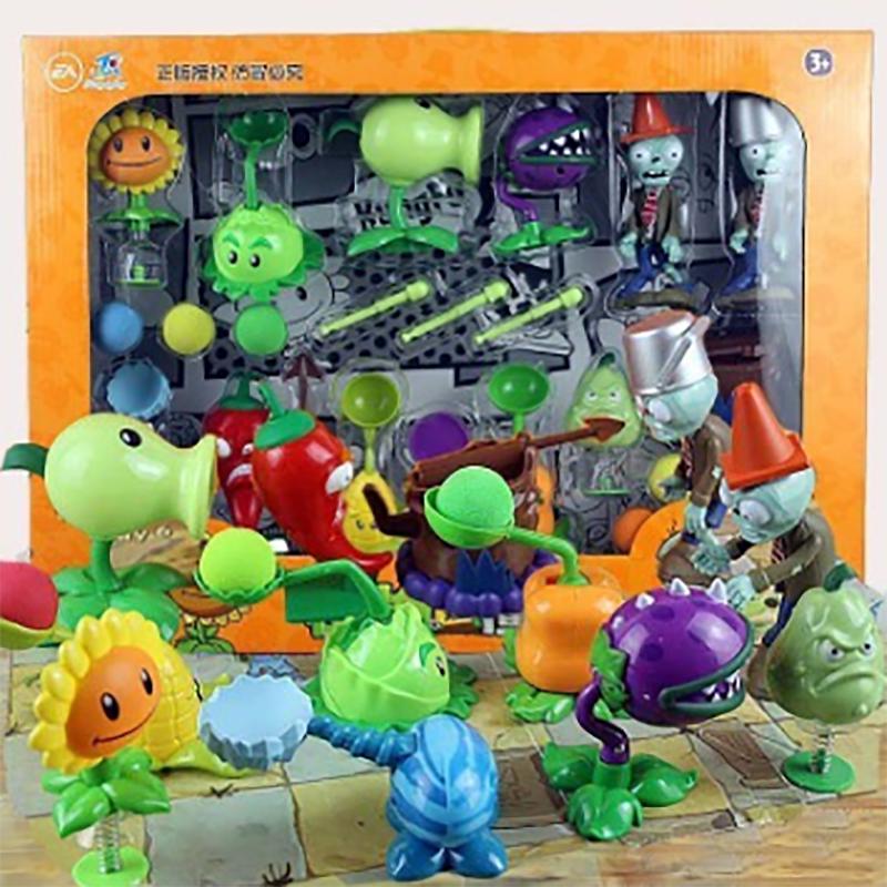 Engaging Plants Vs Zombies Toy Set Featuring Colorful Mini Action Figures For Kids