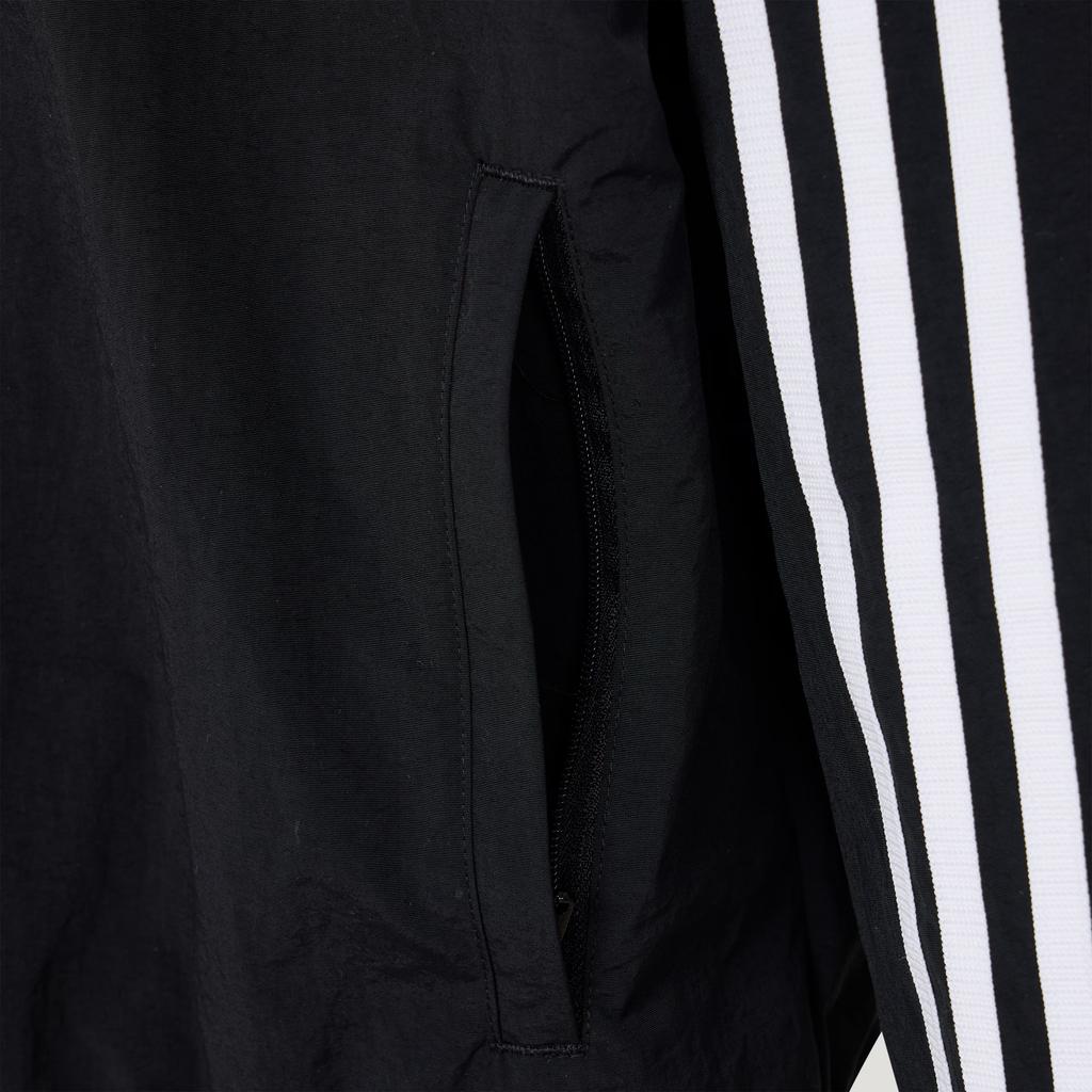 Adidas Originals Woven High Neck Sports Stripe Zip Casual Jacket Kids Jacket KW1181