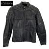 VINTAGE Vintage Leather Black TALON Zip Padded Jacket Jacket 36 blackUsed