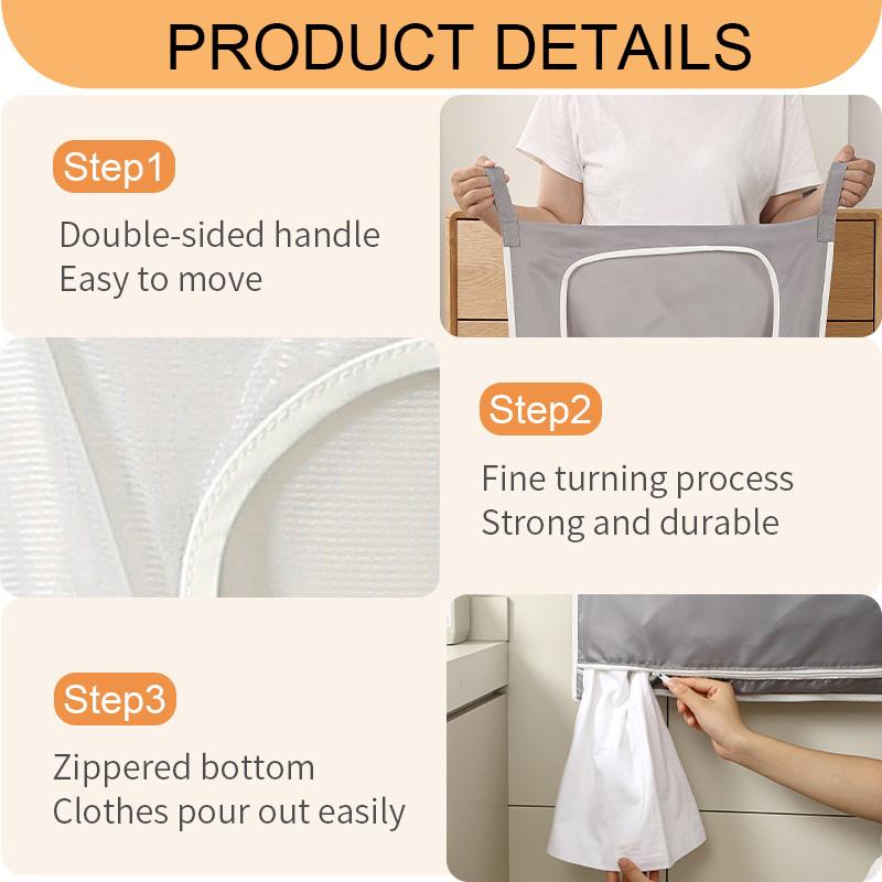 Türhängender Wäschekorb Wandmontierte Aufbewahrungsbox für Schmutzwäsche Haushaltswaren Aufbewahrungstasche Aufbewahrungstasche