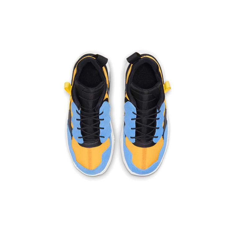 New Jordan MA2 'University Gold' Low Top Running Shoes Black Yellow Blue Children Aged 3 7 Years Old CW6595-700