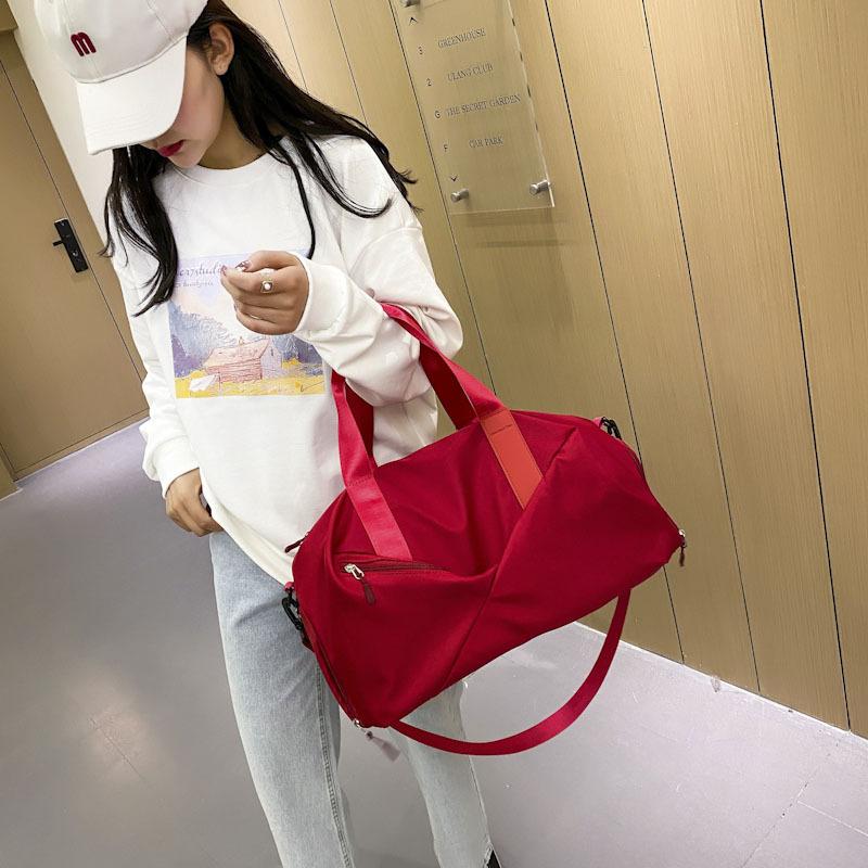 Travel Bag, Hand-held Wet and Dry Separation Men's Training Sports Swimming Fitness Bag Luggage Storage Travel Bag