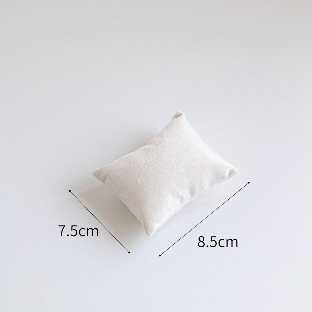 Samt-/Leder-Kissenhalter-Display-Organizer Kissen Für Schmuckfotografie