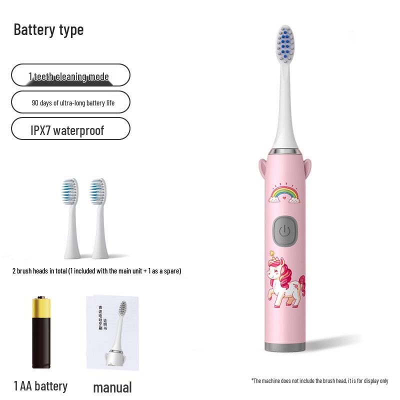 Universal Wireless Rechargeable Sonic Electric Toothbrush for Adults & Kids