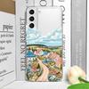 Pink House Holiday Home Grange Scenery Phone Case for Oppo Reno 13F 12 11 10 Pro Plus 8T A79 A58 A92 Find X3 Lite 5G Soft Cover