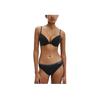 Calvin Klein Solid Color Letter Print Triangle Underwear Women underwear Black 000QF5746E-001