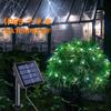 32m/22m/12m/7m Solar LED Light Outdoor Festoon Lamp Garden Fairy Light String 1~2PC Waterproof Christmas Garland Yard Decoration