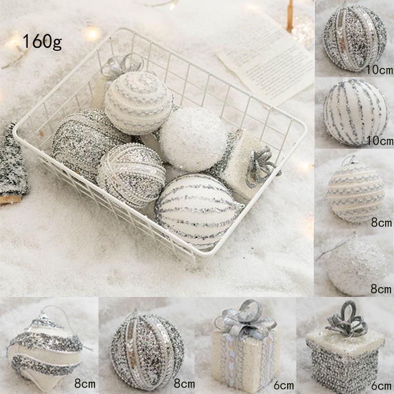 Goldfarbener Weihnachtsbaumschmuck – Hängende Kugeldekoration für Feiertage