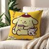 P-Pompompurin Cute Cushion Cover For Pillow Printing Sofa Decoration Home Car Room Coffee Shop Office Nordic Simplicity