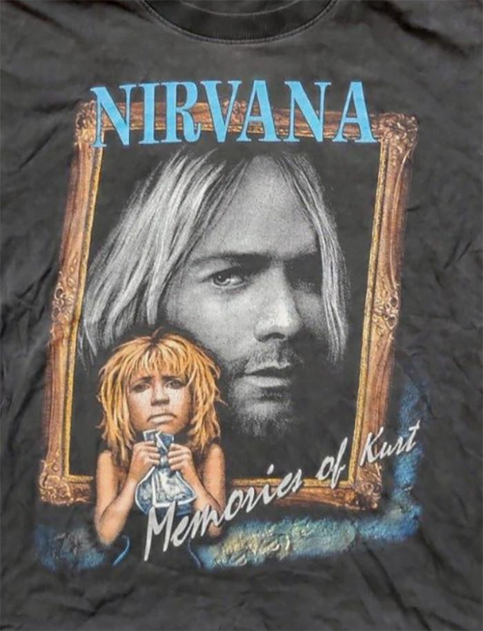 Nirvana Band Gift For Friends Black T-Shirt Cotton All Size Unisex T-Shirt