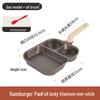 Yiya Lu Titanium Ceramic 3-in-1 Breakfast Pan for Steak, Eggs, and Burgers