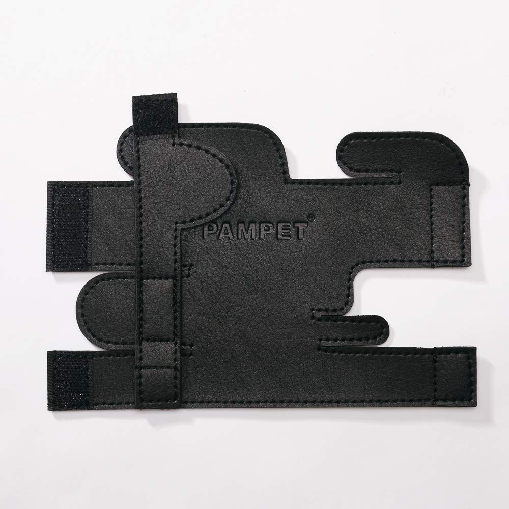 PAMPET Trumpet Valve Guard, PU Leather, Large Type, Black