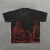Oversized Boxy Tshirt top original design pure cotton style trendy T Shirt Summer Short 100% New Fashion Customized Logo Work
