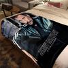 Johnny Hallyday: Life Death blanket blanket Soft and comfortable bedroom Nap Blanket Digital printing