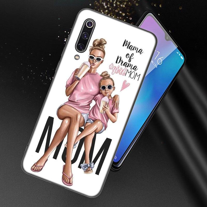 Wunderschöne Mutter Tochter Sohn Hülle Für Xiaomi Redmi 7 7A 8A 9i 9A 9C 10 10A 10C K20 Note 5 6 Mi 8 9 9T Pro A2 Lite A3 6X Mix 3