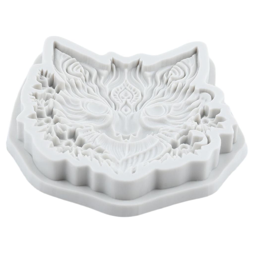 Cat Silicone Mold Cat Head Fondant Molds Cake Decorating Tools Cupcake Topper Candy Resin Clay Chocolate Gumpaste Mold