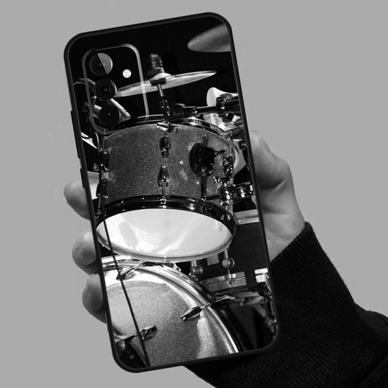 Musical Instrument Drum Case For Samsung Galaxy A06 A16 A26 A36 A56 A53 A32 A52 A33 A13 A55 A35 A15 A14 A34 A54 A17