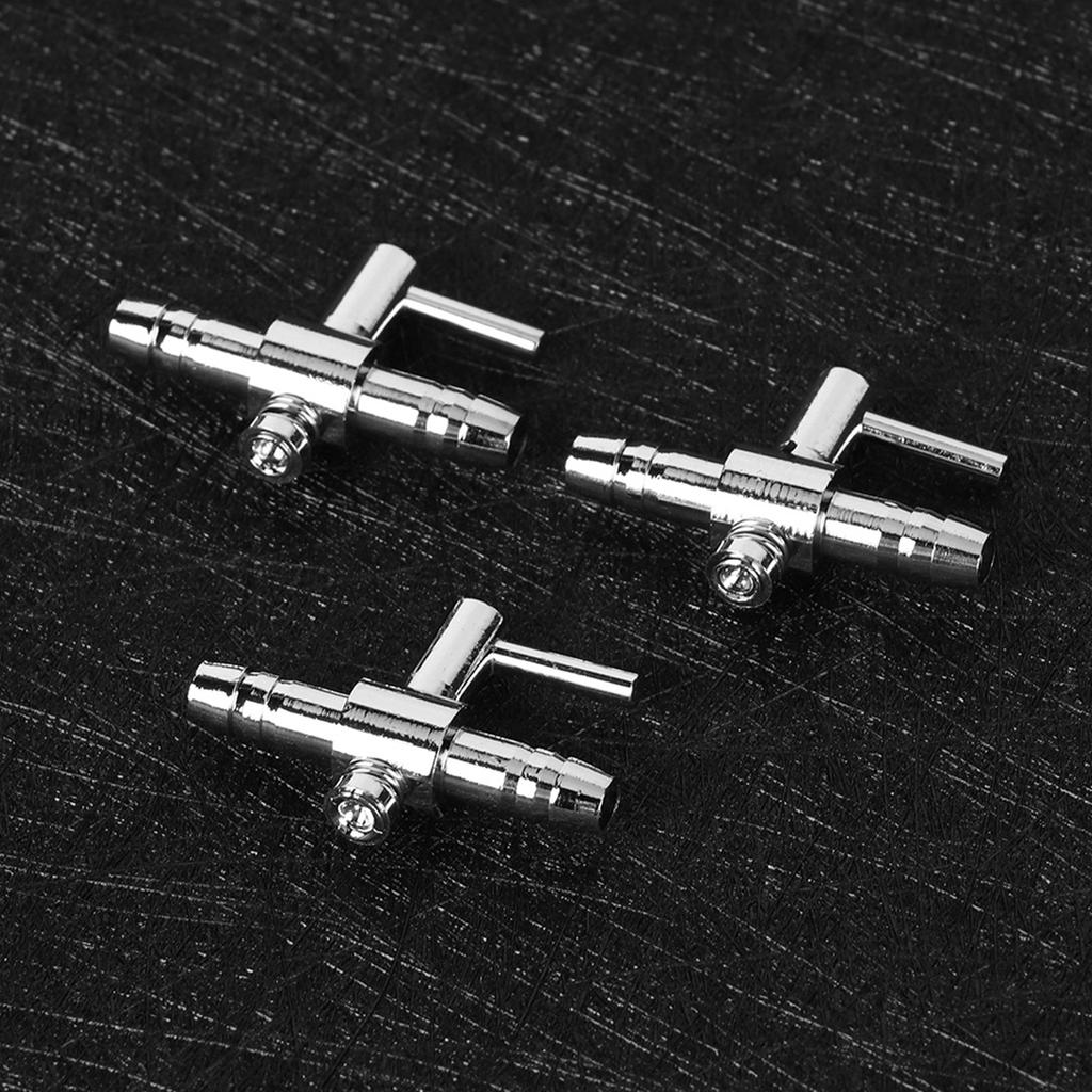 10PCS Stainless Steel Aquarium Oxygen Pump Air Volume Flow Adjustment Valve Check Fish Tank