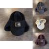 Winter Brushed Cotton Hat With Ear Protection For Mens Cold Weather Outdoor Activities