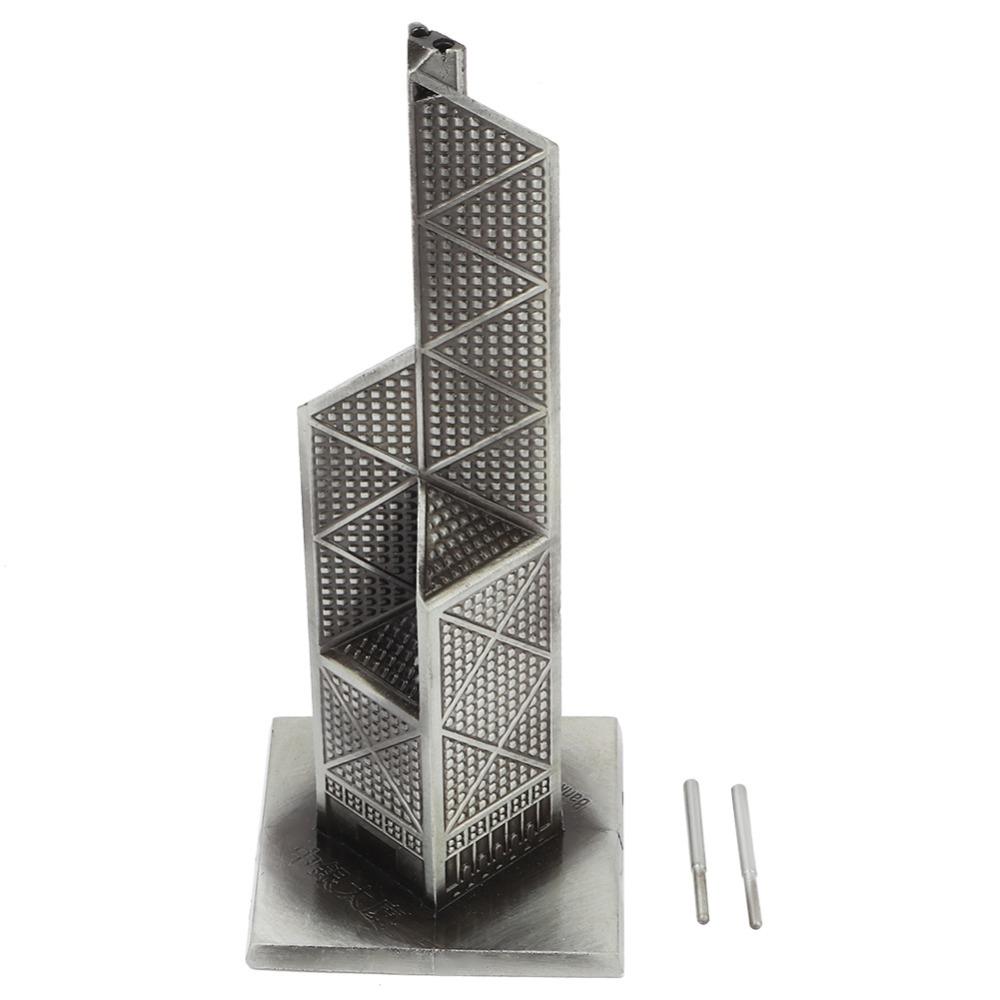 Alloy Landmark Figurine Vintage Home Decor Model Desktop Ornament  Bookshelf Decoration