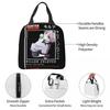Killua Zoldyck Anime Hunter X Hunter Insulated Lunch Bag for Kids Cooler Thermal Food Box Tote Leakproof Lunch Boxes Container