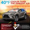 Windshield Sun Shade for 2015-2021 Lexus NX300h/NX300/NX200t Foldable Sunshade Front Window Custom Fit Car Accessories