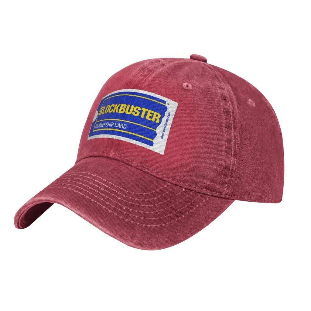Blockbuster Mitgliedskarte Baseballkappen Mode Denim Hüte Outdoor Verstellbare Kappe Sport Baseball Cowboyhut für Unisex