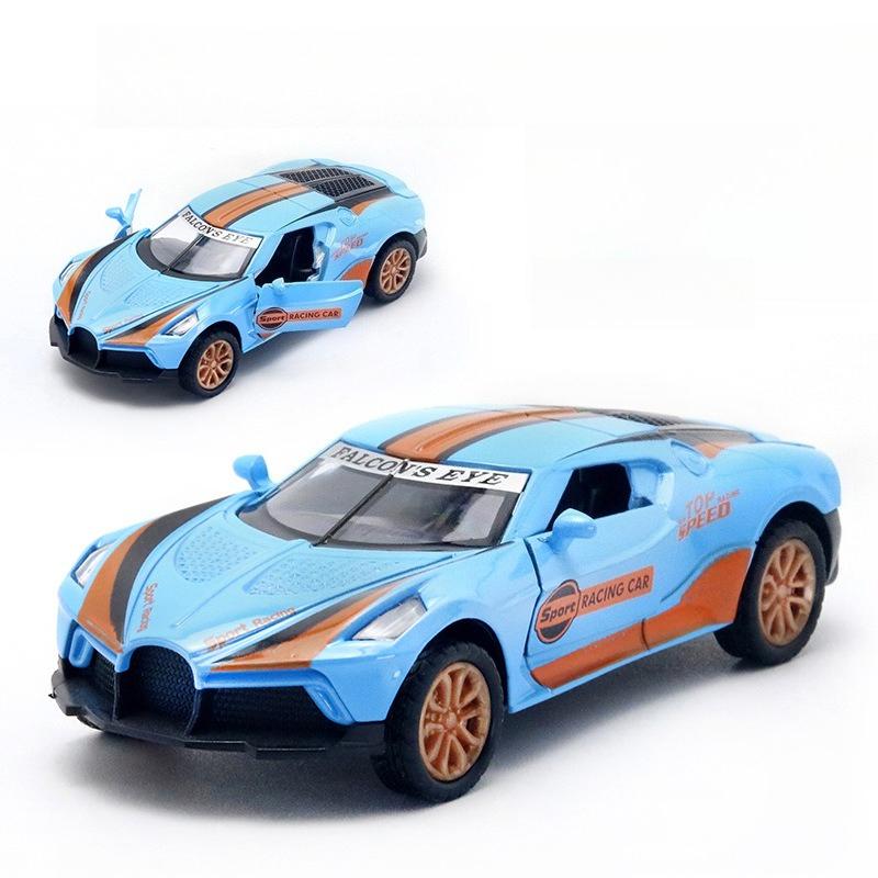 AAZN1 [Boxed] 1 To 36 Alloy Car Model Double Door Pull Back Children's Car Toy Store Men's Gifts Are Hot