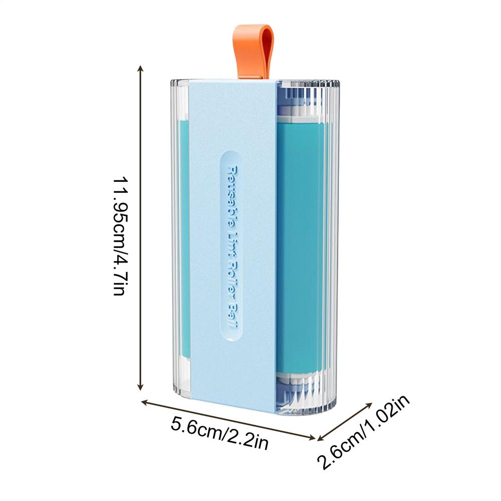Dog Sticky Lint Roller Reusable Clothes Carpet Sticky Roller Dust Cleanser Portable Cat Lint Removal Tool For Clothing Carpet