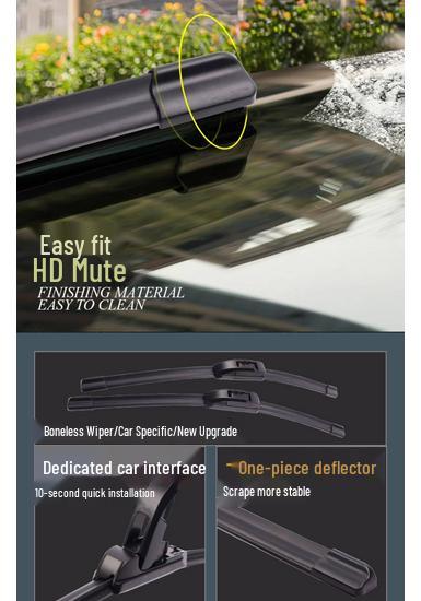 Frameless Silent Wiper Blade for Toyota Yaris X5 Year 6 - Durable Auto Parts