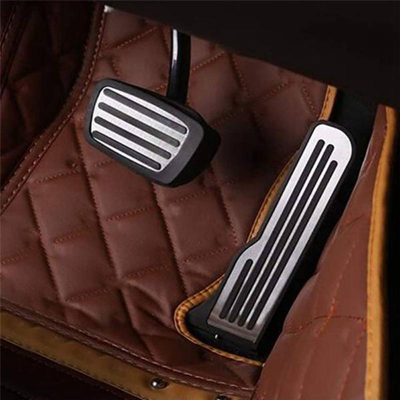 1 Set Accelerator Pedal Car AT Gas Fuel Brake Foot Pedal Cover For Camaro HSV Camaro 2016 - 2018