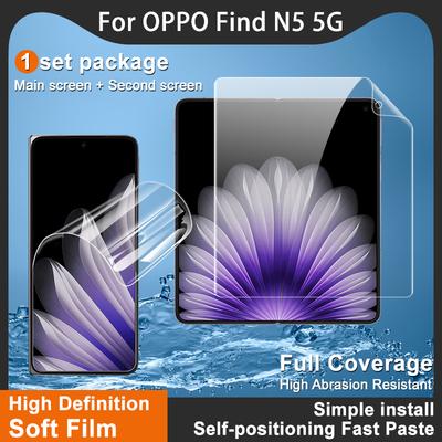 Pro OPPO Find N5 5G Sklo IMAK Hydrogelová fólie 4. generace Kryt obrazovky po celé ploše