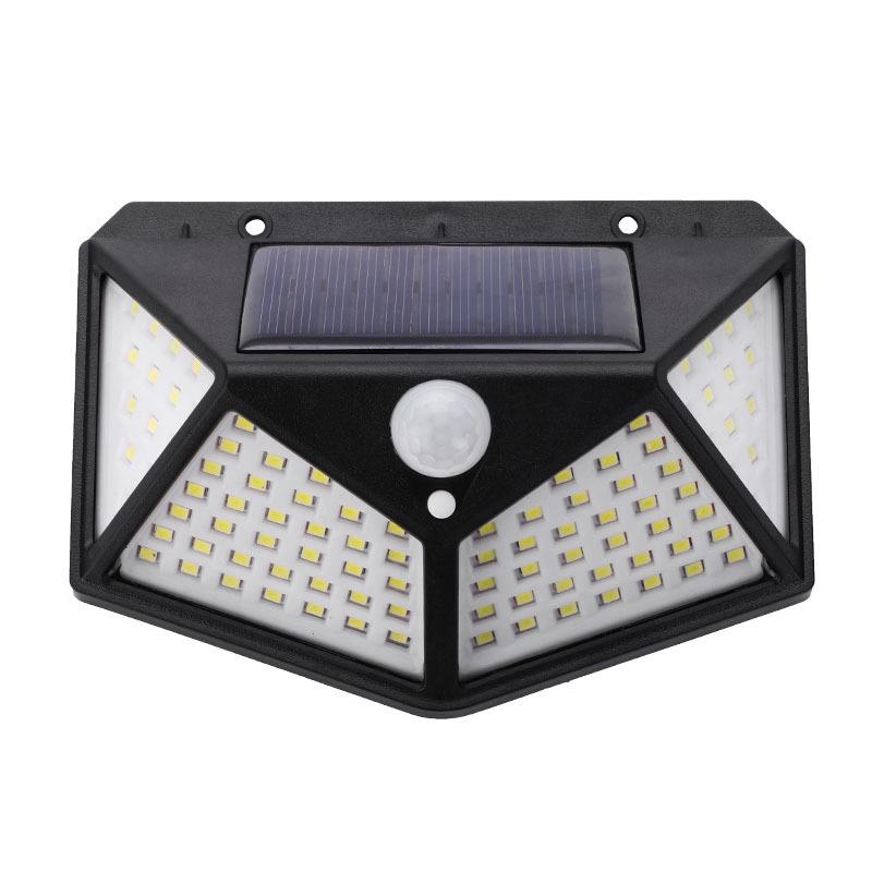 100 LED Solar Motion Sensor Waterproof Outdoor Garden Light