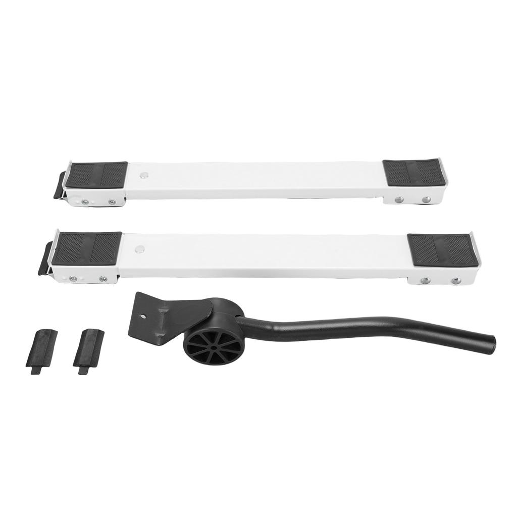 Appliance Rollers Adjustable 17.7 To 27.5 Inch 660lbs Capacity Low Noise Mobile Washer Dryer Moving Base for Washing