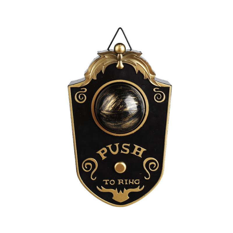 Halloween Decoration One-Eyed Doorbell Horror Props Ghost'S Day Glowing Home Hanging Electric Luminous Sounding Eyeball Doorbell