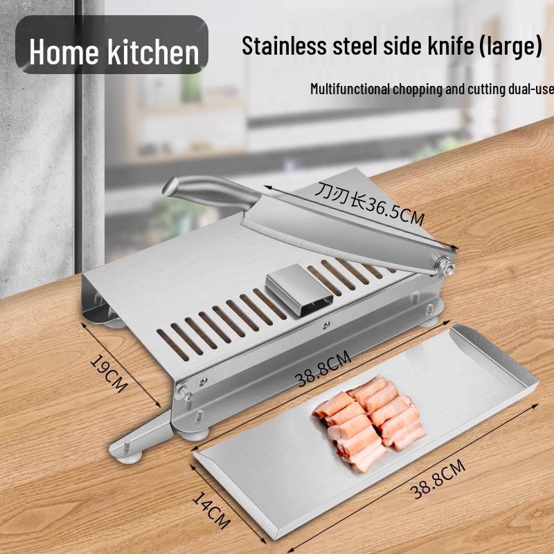 Guillotine Bone Cutter: Household & Commercial Use for Chopping Bones, Small Pig Trotters, Chicken Ribs