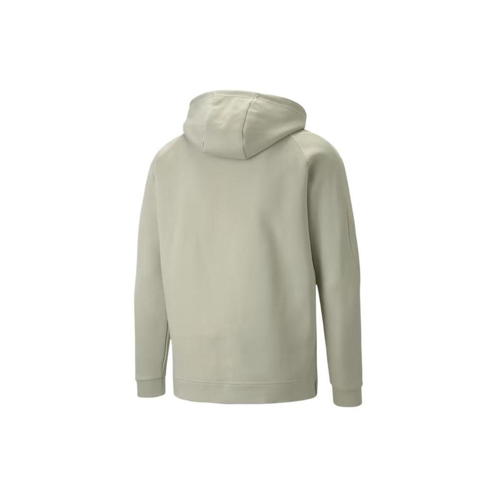 Puma Day In Motion Hoodie Logo Print Long Sleeve Sweatshirt Men hoodies Beige 671102-68