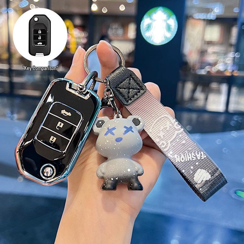 Compatible BTXRV Key Case for CRV, Accord, Civic, Binzhi, and Spirior - High-Grade Protective Shell.