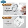 Baby Crib Mobile: Rotating Plush Animal Soothing Music Box with Bracket