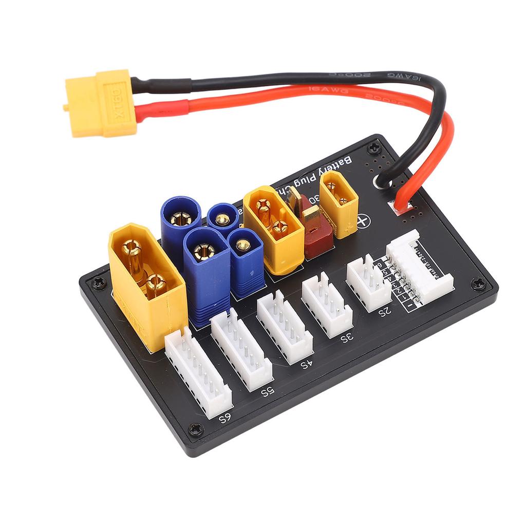 Paralleles Ladebrett XT90 XT30 EC3 EC5 T XT60 6S Akku-Balance-Ladegerät-Adapterplatine